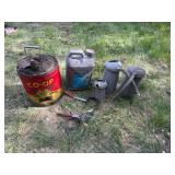 Oil Cans, Oil Filter Wrenches