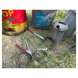 Oil Cans, Oil Filter Wrenches