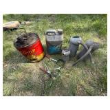 Oil Cans, Oil Filter Wrenches