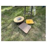 Shop Stool, Step Ladder, Moving Carts