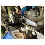 Shelving Unit & Everything on It