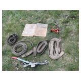 Tow Straps, Come-A-Long, Clevis & Mud Flaps