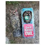 Life-Sized Owls