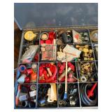 Metal Organizer & Contents