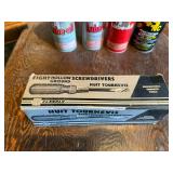 4 Full Cans Penetrating Lubricant & New Screwdrivers