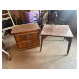 End Table & Swivel Top Table