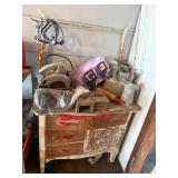 Vintage Dresser & Everything on and Inside It