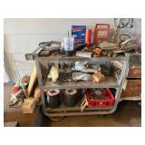 Imperial Stainless Steel Cart & Everything on It