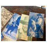 Vintage Cardboard Photos, Jewelry & Cast Iron Pig