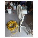 Air Hose & Adjustable Fan