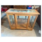 Lighted Glass Cabinet
