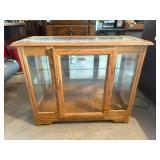 Lighted Glass Cabinet
