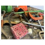 Everything On & In Cabinet - Tools, Xmas Lights, Light Bulbs