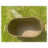 Copper Tub & Lantern