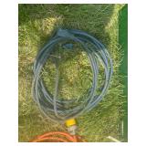 Extension Cords, 5/8" Rope, Tool Box & Contents