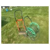 Moving Cart & Garden Hose Reel & Hose