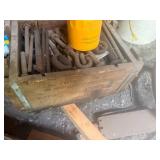 6 Wood Ammo Boxes & Contents