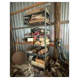 Shelving Unit & Contents