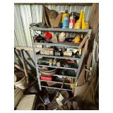 Shelving Unit & Contents