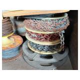 Everything on 2 Shelves - Electric Fence Supplies, Chain, Wire