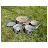 Galvanized Tub & Pails