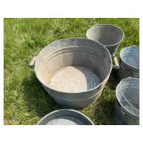 Galvanized Tub & Pails