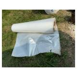 Hydraulic Jacks, Plastic Sheeting & Pale of Hand Tools