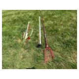 Apple Picker, Bolt Cutter & Garden Tools