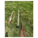 Apple Picker, Bolt Cutter & Garden Tools