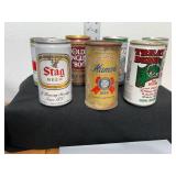 15 Assorted Vintage Beer Cans