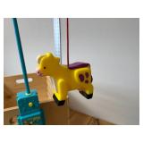 Working 1973 Fisher Price Music Box Mobile Plays Brahm