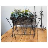 Outdoor Metal Planter Stand