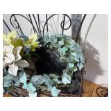 Outdoor Metal Planter Stand