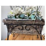 Outdoor Metal Planter Stand
