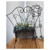 Outdoor Metal Planter Stand