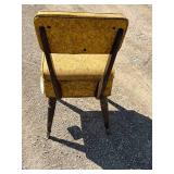 Masland Dura leather company out of Philadelphia, PA, sewing chair, vintage, hidden storage sewing stool cushion seat opens up *Extra Ship Cost