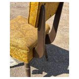 Masland Dura leather company out of Philadelphia, PA, sewing chair, vintage, hidden storage sewing stool cushion seat opens up *Extra Ship Cost