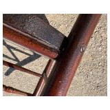 Two antique oak bentwood frame chairs *Extra Ship Cost