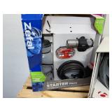 New in damaged box bicycle starter pack ZEFAL, One BONTRAGER space SOLSTICE adult medium large helmet, bicycle helmet & Pink reusable bag