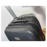 Landor and Hawa midsize suitcase used 24 inches tall two wheel roller, 12 inches deep can expand another 2 inches hard shell wheels in great condition