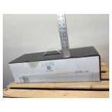 Three new inbox Luxe items, compact steam iron, handheld garment steamer, and three tiered laundry cart.