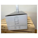 Three new inbox Luxe items, compact steam iron, handheld garment steamer, and three tiered laundry cart.