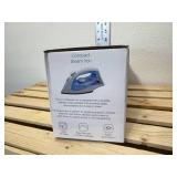 Three new inbox Luxe items, compact steam iron, handheld garment steamer, and three tiered laundry cart.