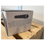 New inbox Lux living 15 inch diagonal sound bar 360 stereo sound USB power supply. Does not indicate that it has Bluetooth