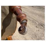 Victorian, red velvet, walnut parlor, sofa, loveseat, upholstery intact, no tears & Victorian Red Velvet parlor sitting chair with four original casters, upholstery all intact no tears