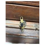 1950s mid century modern possible earlier  20 inches tall 9 1/2 inches wide deep 19 1/2 inches wide.