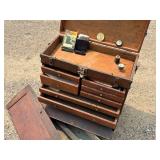 1950s mid century modern possible earlier  20 inches tall 9 1/2 inches wide deep 19 1/2 inches wide.