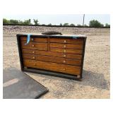 MCM Toolbox - 20 inches wide by 12 inches tall by 8 inches deep Wood Front drawers  *Extra Ship Cost
