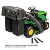 John Deere 42 in. Twin Bagger for 100 Series Tractors Customer Returns See Pictures