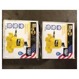 Lot of Wayne 1/6 HP WaterBUG Submersible Utility Pump with Multi-Flo Technology  Customer Returns See Pictures